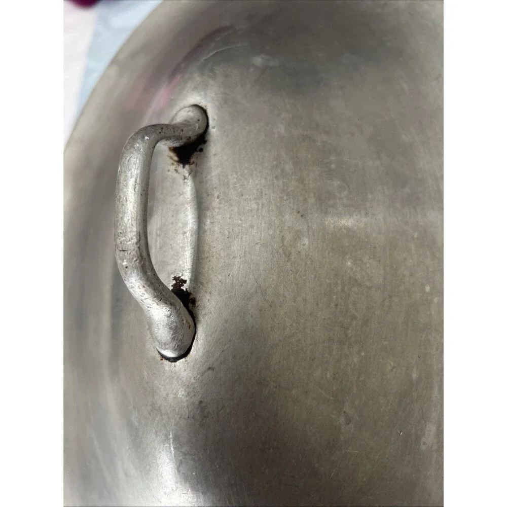 Vintage Master Maid Cast Aluminum Oval Dutch Oven Roaster w/Lid Made In USA